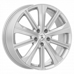 СКАД Premium КР013 (19_Tiguan) 7x19 PCD5x112 ET43 DIA 57.1  Elite silver