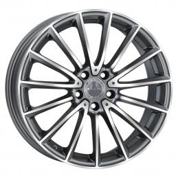 MAK Komet 7.5x17 PCD5x112 ET40 Dia66.6 Gunmetal Mirror Face