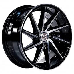 NZ H-03L 7.5x17 PCD4x100 ET35 Dia60.1 BKF