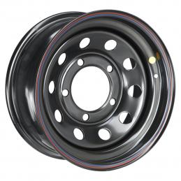 Off-Road Wheels Диск усиленный УАЗ стальной черный 7x16 PCD5x139.7 ET30 Dia110 Черный